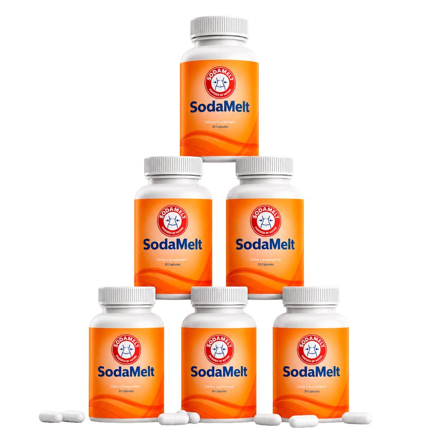 SodaMelt digestive wellness bottles